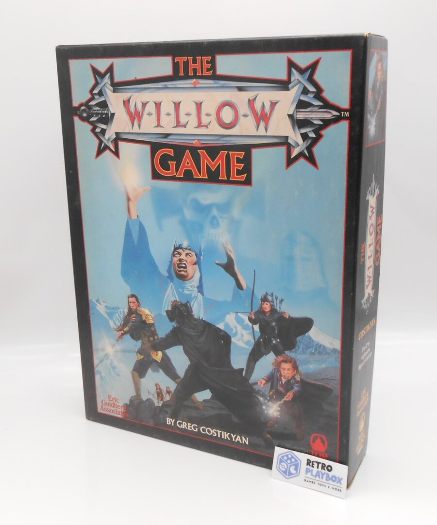 THE WILLOW GAME Brettspiel Gesellschaftsspiel 1988 Retro Rare TOR BOOKS