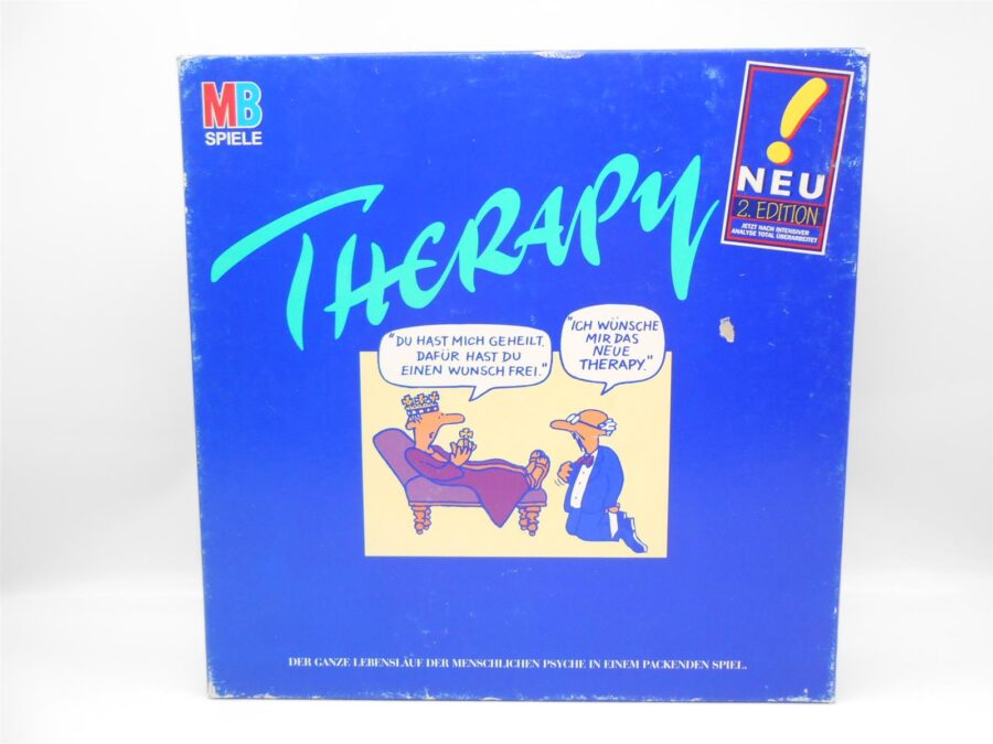 THERAPY Gesellschaftsspiel MB Spiele 2. Edition 3-6 Spieler