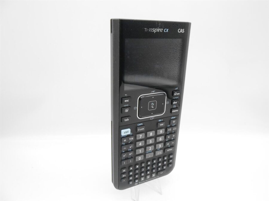 TI-Nspire CX CAS Instruments Grafikrechner Akku Schwarz ohne Zubehör