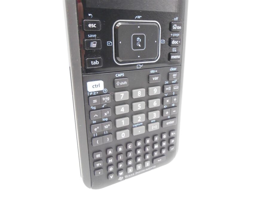 TI-Nspire CX CAS Instruments Grafikrechner Akku Schwarz ohne Zubehör