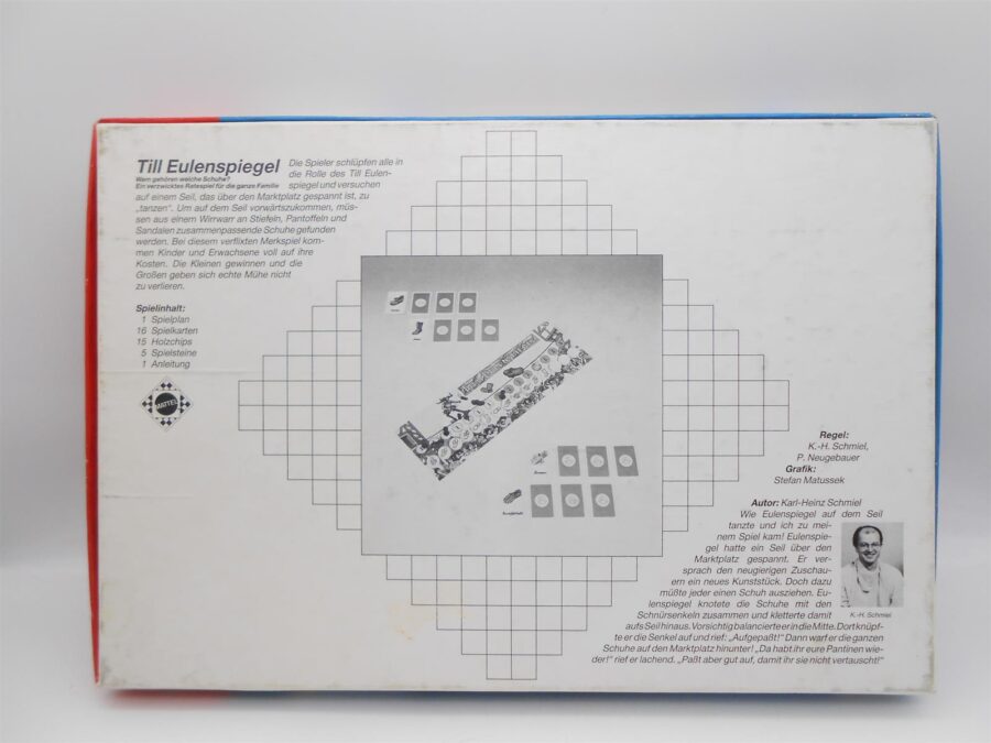 Till Eulenspiegel Mattel Vintage Spiel Brettspiel vollständig