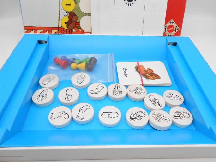 Till Eulenspiegel Mattel Vintage Spiel Brettspiel vollständig