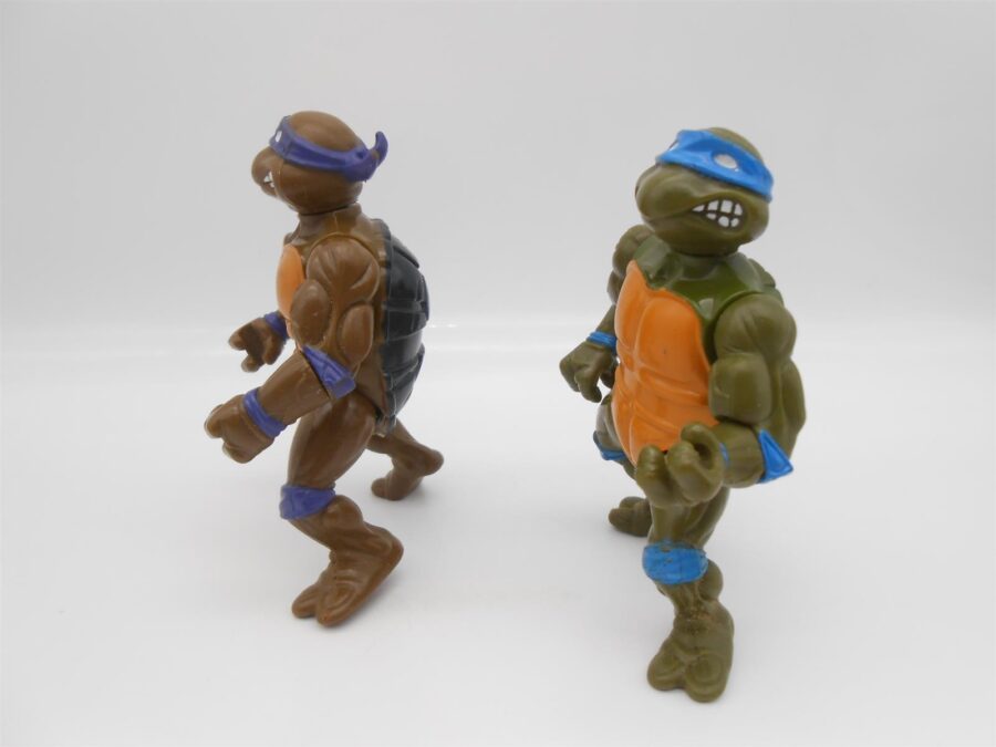 TMNT Teenage Mutant Ninja Turtles 2X DONATELLO 1990 Playmates 11cm