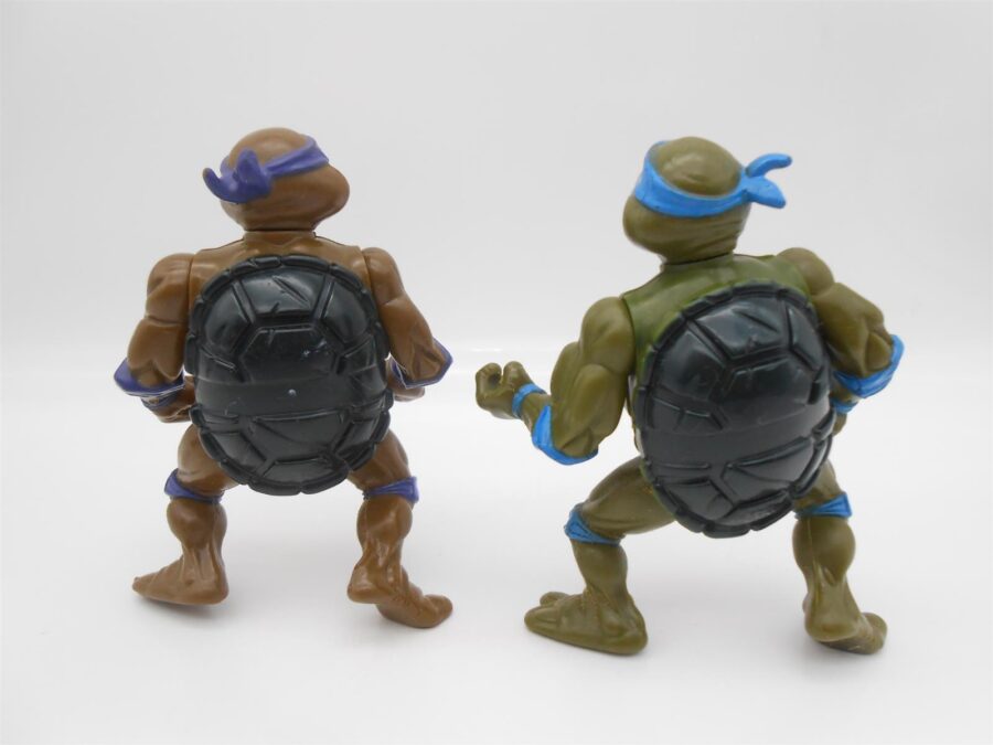 TMNT Teenage Mutant Ninja Turtles 2X DONATELLO 1990 Playmates 11cm