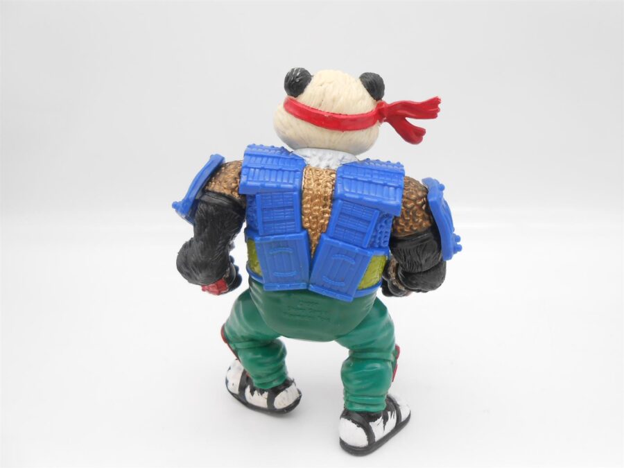 TMNT Teenage Mutant Ninja Turtles Panda Khan 1990 Playmates 11cm