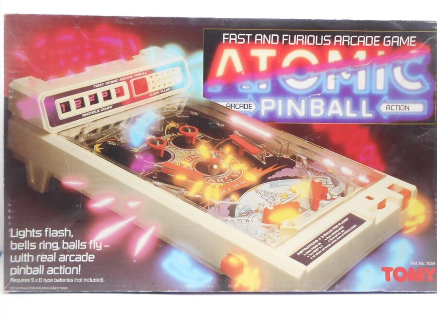 Tomy Pinball Vintage Fast and Furious Arcade Game 80er mit OVP Rarität