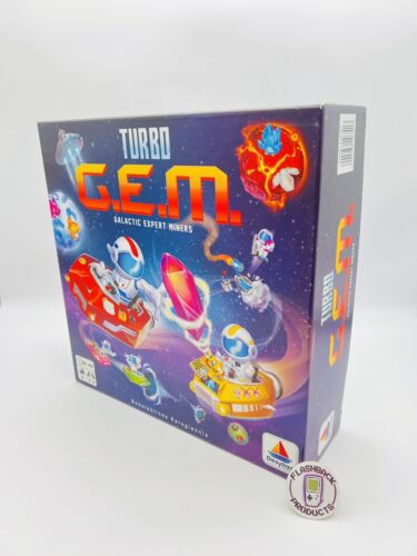 Turbo G.E.M. Galaxis Expert Miners Spiel - Englisch NEU&OVP