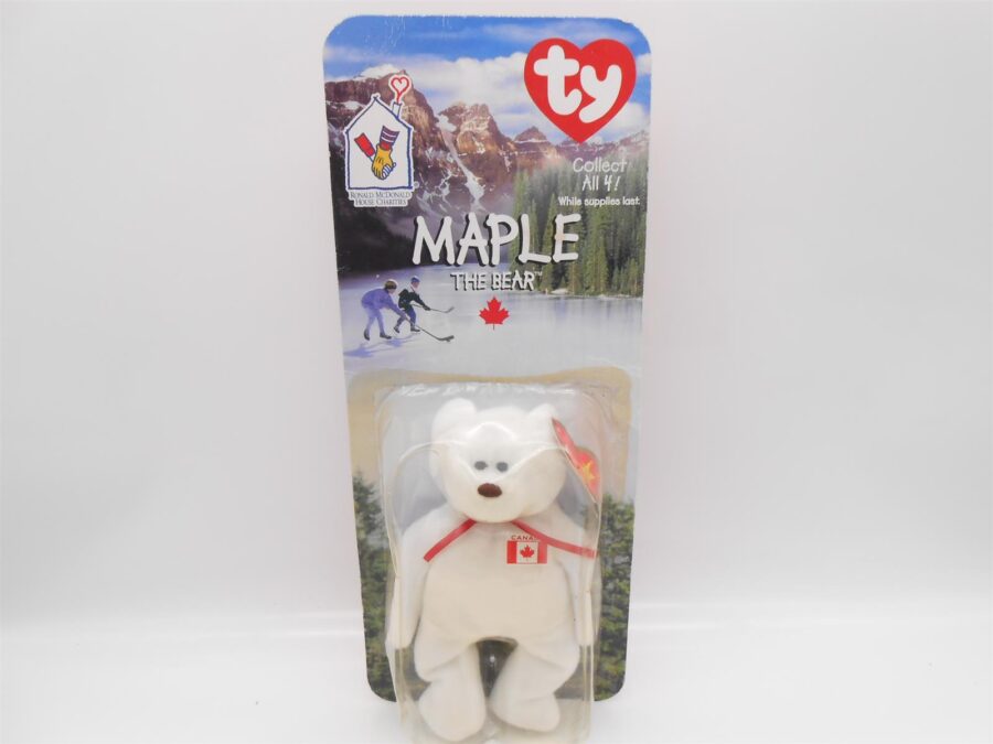 ty Beanie Babies Mc Donalds 1999 Maple & Britannia in OVP Vintage Retro