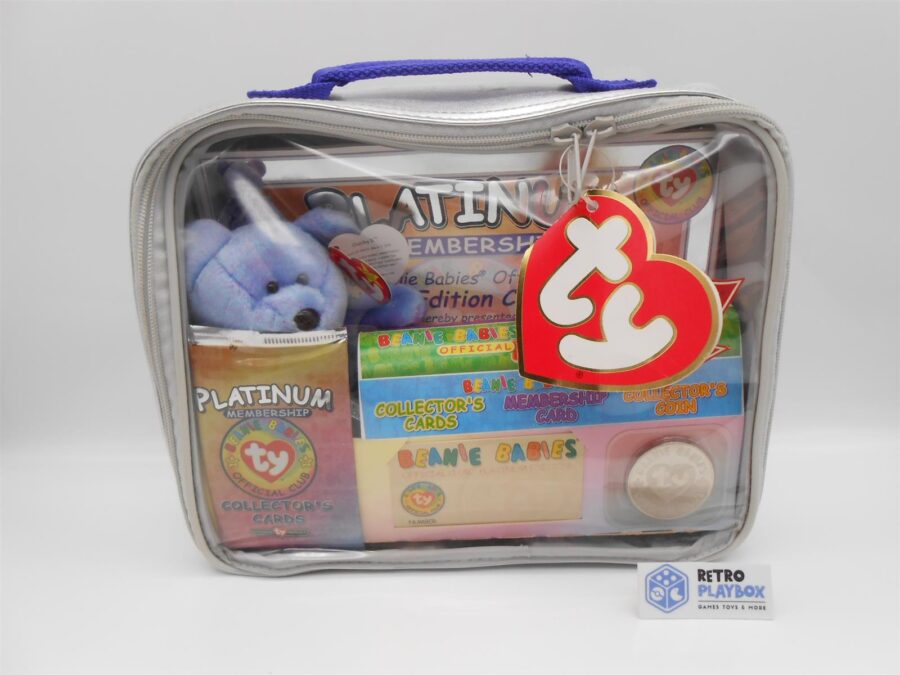 Ty Beanie Babies Platinum Collectors Club 1999 Mitgliedskit Neu Rarität
