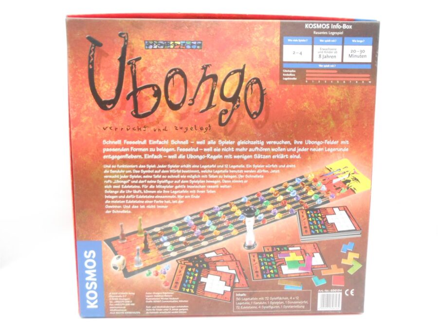 Ubongo Kosmos Spiel Gesellschaftsspiel 2-4 Spieler ab 8 Jahre