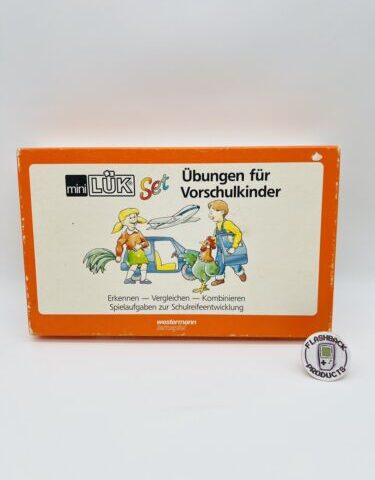 Übungen für Vorschulkinder Set - Mini LÜK Lernspiel - Vollständig