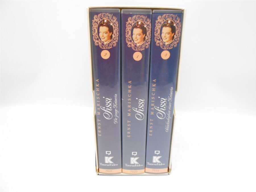 VHS SISSI Jubiläums-Edition Box 3 Kassetten Rarität Vintage 1998