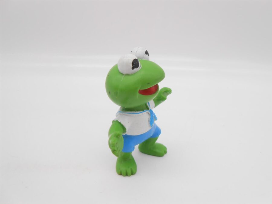 Vintage Kermit Frosch Muppet Baby HA! von 1986 Größe 5,5cm Figur Retro