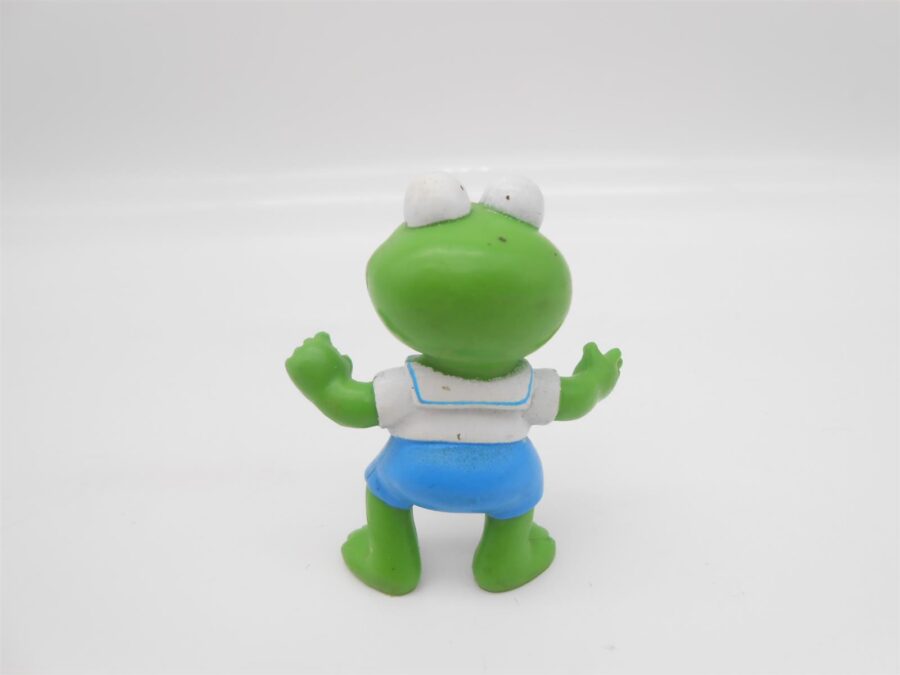 Vintage Kermit Frosch Muppet Baby HA! von 1986 Größe 5,5cm Figur Retro