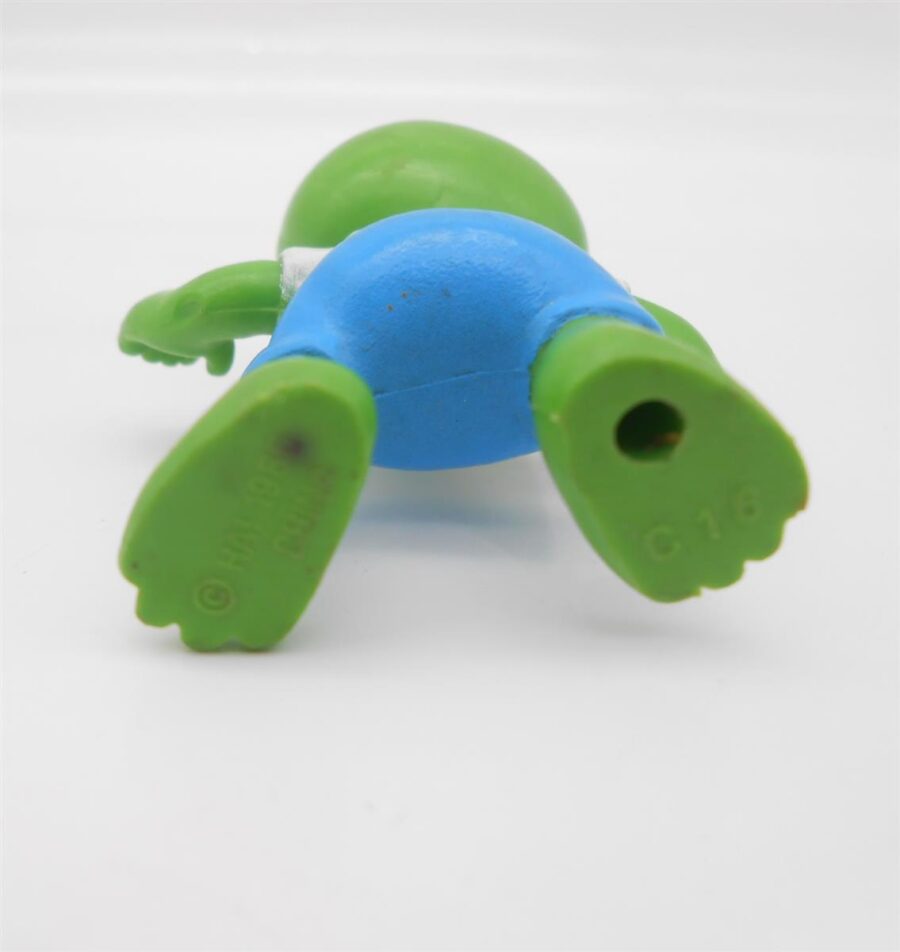 Vintage Kermit Frosch Muppet Baby HA! von 1986 Größe 5,5cm Figur Retro