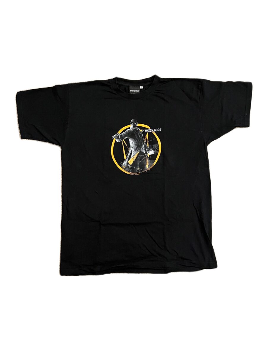 Watch Dogs Gaming T-Shirt Fanshirt Merch Größe L Schwarz B&C