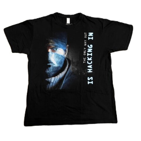 Watch Dogs IS HACKING IN T-Shirt Fanshirt Merch Größe XL Imperial