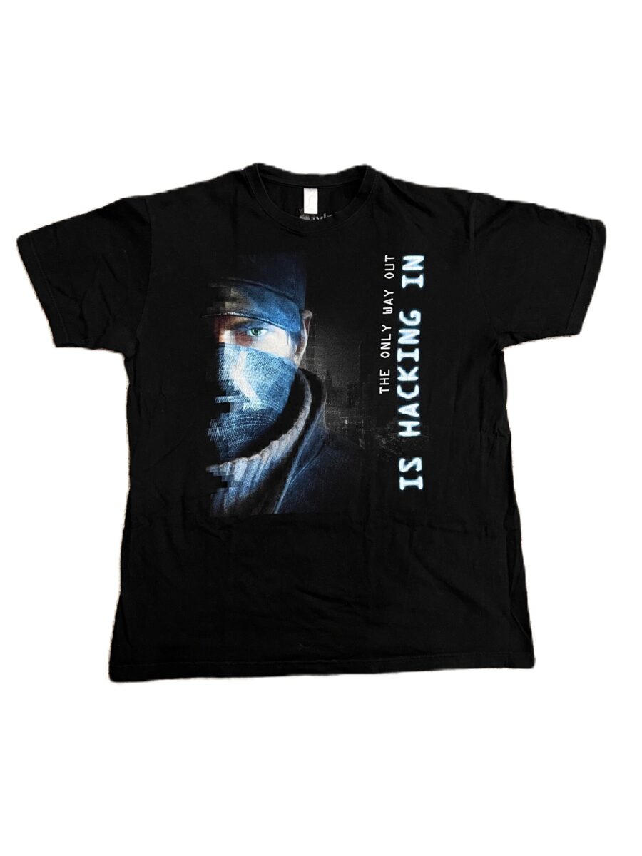 Watch Dogs IS HACKING IN T-Shirt Fanshirt Merch Größe XL Imperial