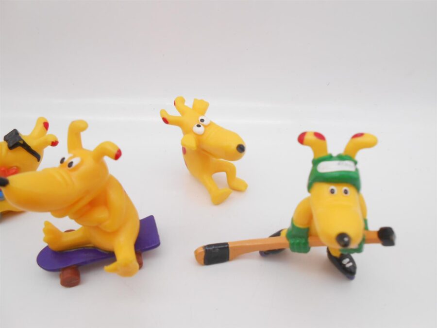 Werbefiguren C&A - Hund "Schnuppi" - 17 Stück ca 6 cm
