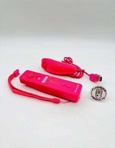 Wireless Remote Controller 2 IN 1 Motion Plus Nunchuk Nintendo Wii & Wii U