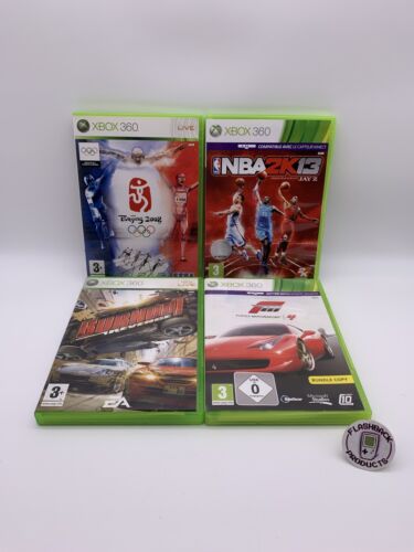 Xbox 360 Bundle: Burnout, NBA, Forza Beijing FRZ Version Zustand:Sehr gut
