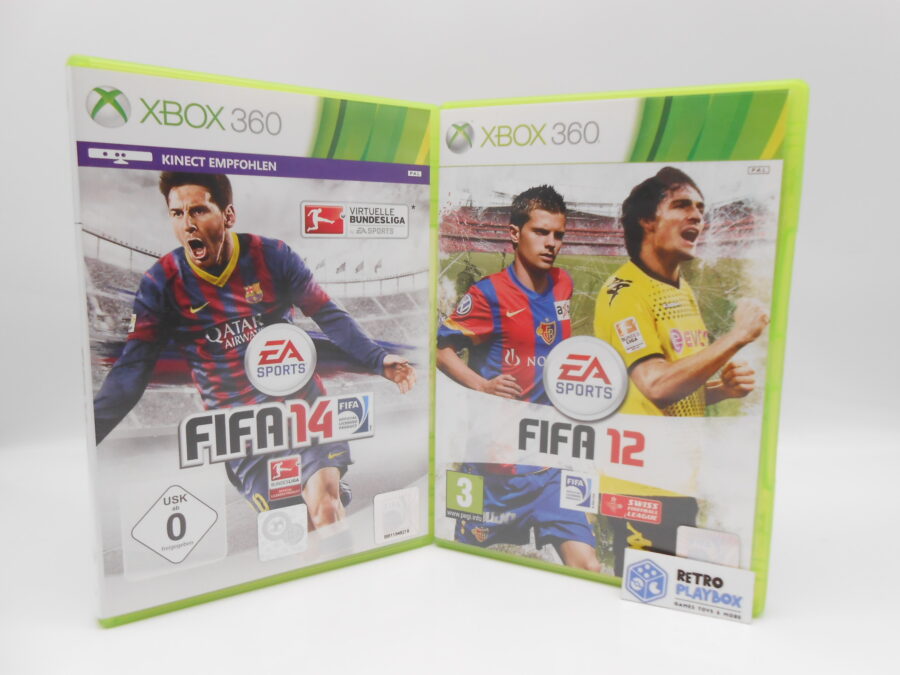 Xbox 360 Bundle FIFA 12 + 14 Zustand: Gut