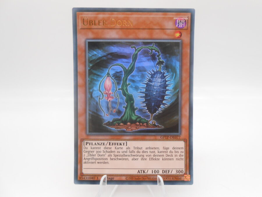 Yu-Gi-Oh! GFTP-DE077 Übler Dorn Ultra Rare Deutsch NM
