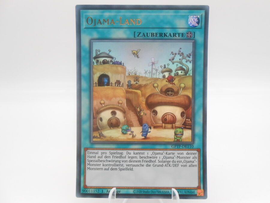 Yu-Gi-Oh! GFTP-DE110 Ojama Country Ultra Rare 1Aufl. Deutsch NM