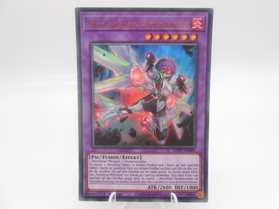 Yu-Gi-Oh! Metallfose-Mithrilium GFTP-DE095 Ultra Rare 1 AUFLAGE Deutsch NM