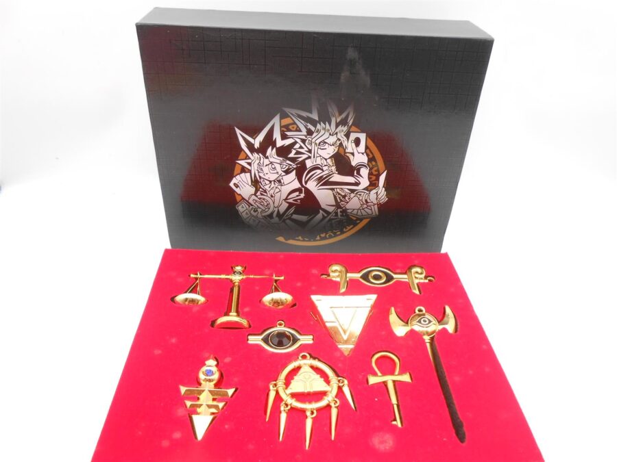 Yu-Gi-Oh! Millennium Items Puzzle Schlüsselanhänger Halskette BOX