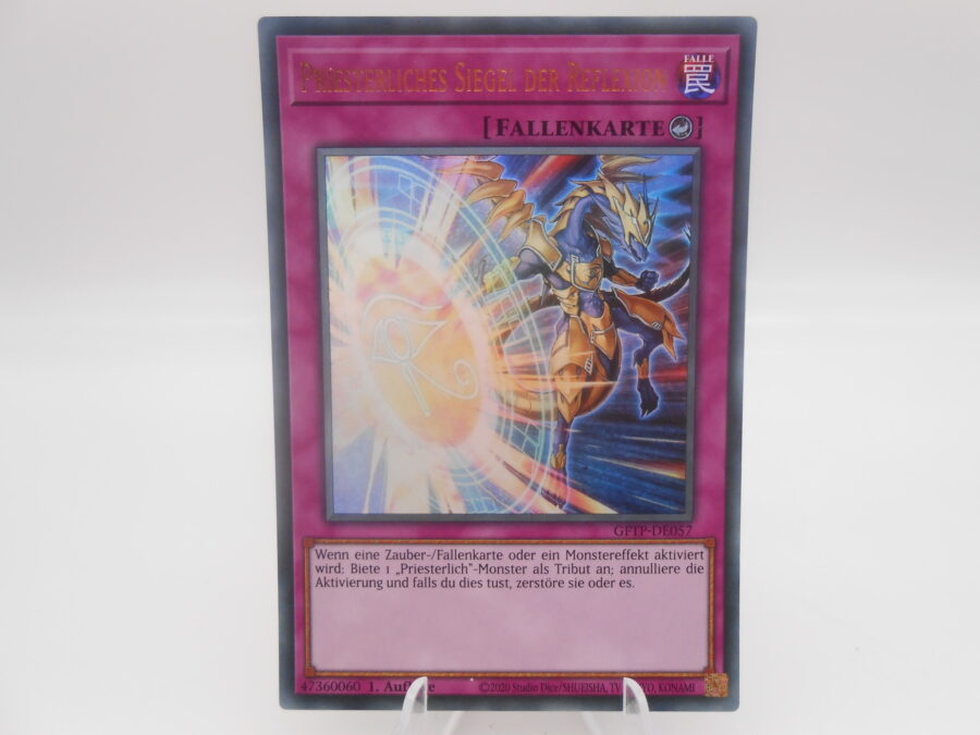Yu-Gi-Oh! PRIESTERLICHES SIEGEL DER REFEXION GFTP-DE057 Rare Deutsch NM