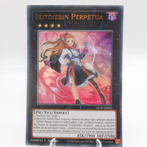Yu-Gi-Oh! ZEITDIEB PERPETUA GFTP-DE065 Ultra Rare 1 AUFLAGE Deutsch NM