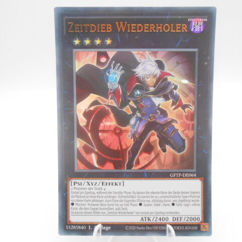 Yu-Gi-Oh! Zeitdieb Wiederholer GFTP-DE064 Ultra Rare 1 AUFLAGE Deutsch NM