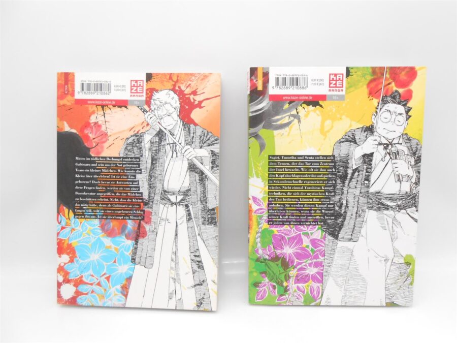 Yuji Kaku Manga Hell´s Paradise Band 3+5 Comic Deutsch