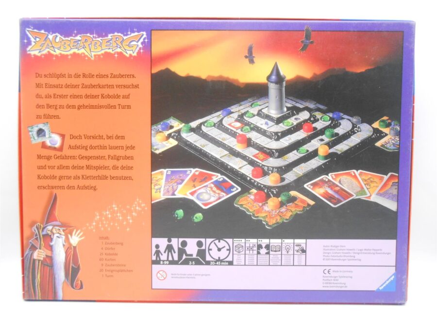 Zauberberg Brettspiel Ravensburger ab 8 Jahre 2-5 Spieler